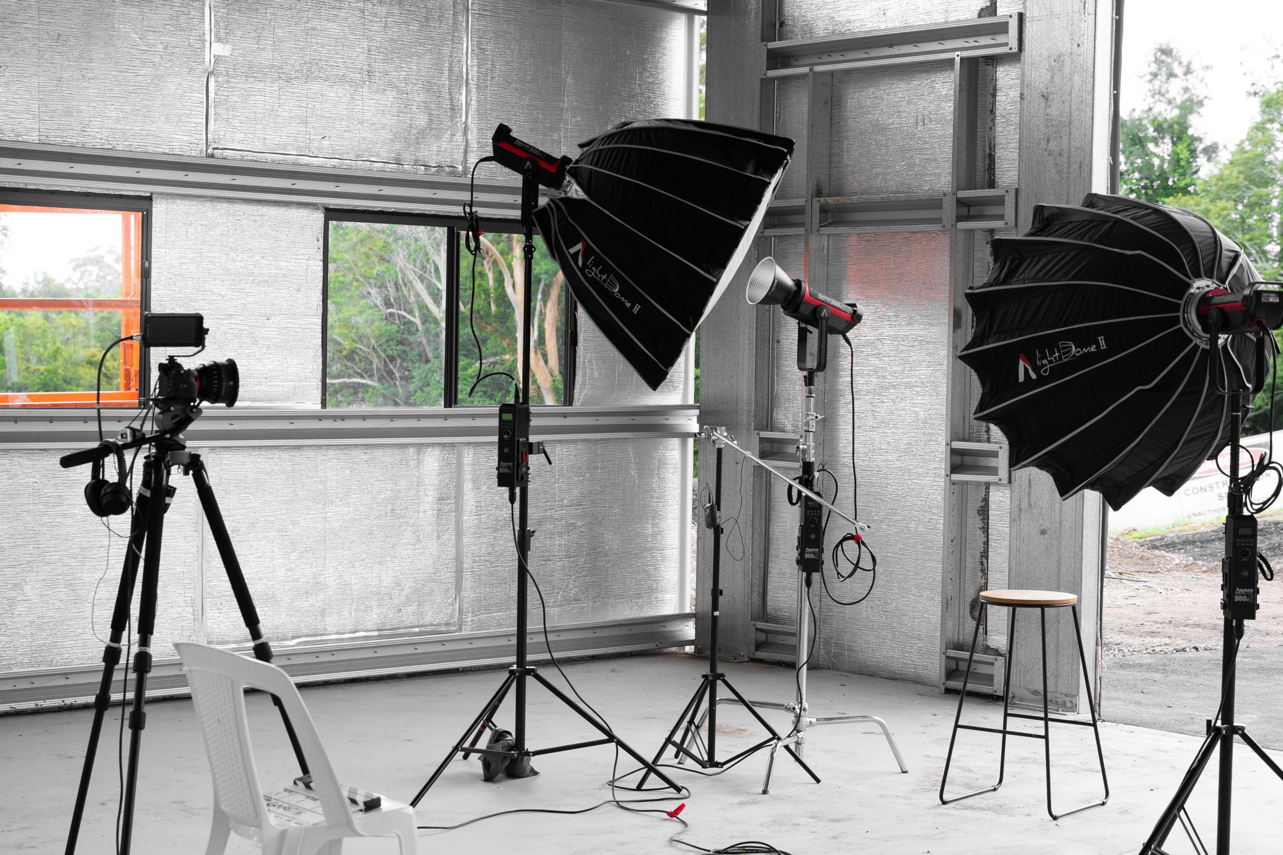 pexels photo 10910631 10910631 Indoor photography studio with lighting equipment and camera in Sydney.