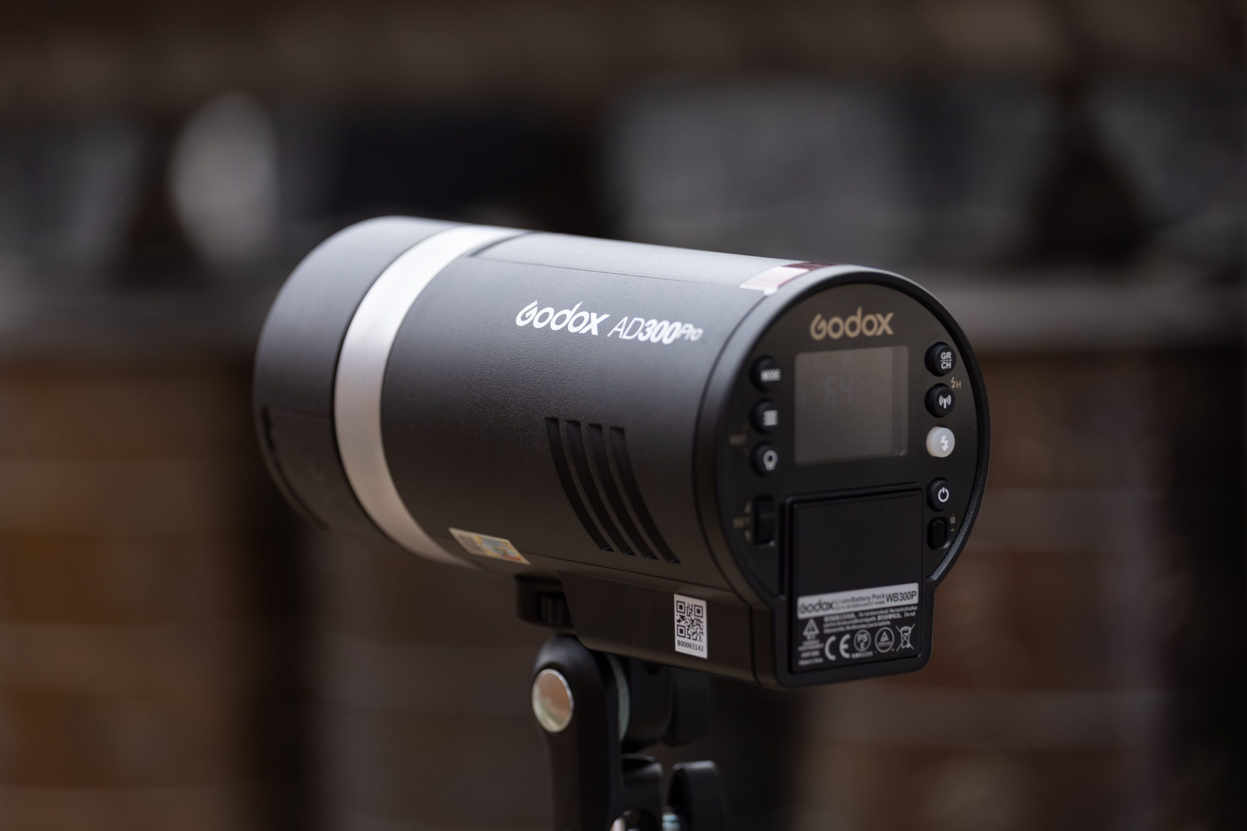 pexels photo 35712017 35712017 High-quality Godox AD300Pro studio light on a stand, ideal for professional photography.
